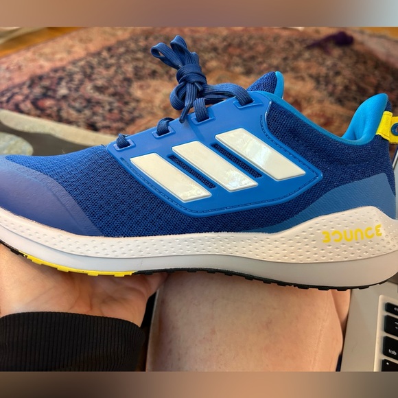 Adidas EQ21 2.0 Bounce Sport lace running shoes, Youth 6.5 - Picture 5 of 5